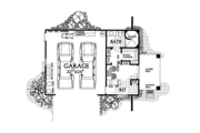 Traditional Style House Plan - 0 Beds 0 Baths 876 Sq/Ft Plan #72-274 