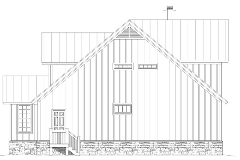 Home Plan - Exterior - Other Elevation 1 for Country House Plan #932-59 - 3 bed, 3.5 bath