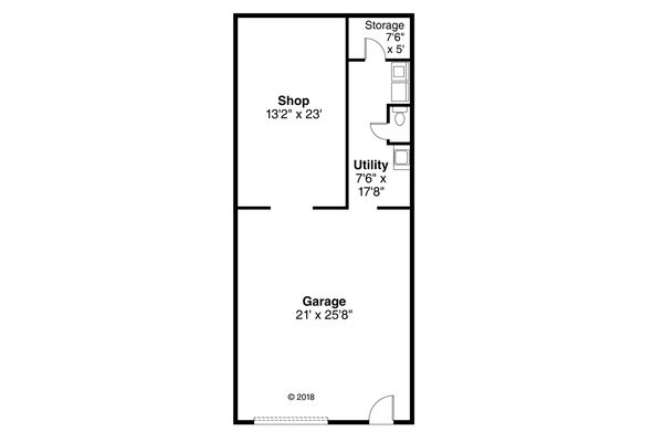 Home Plan - Traditional Floor Plan - Main Floor Plan #124-1138