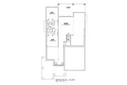 Contemporary Style House Plan - 2 Beds 2 Baths 1550 Sq/Ft Plan #1100-80 