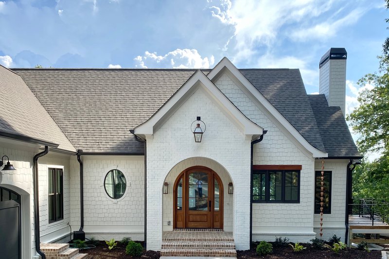 House Blueprint - Exterior - Other Elevation for Modern House Plan #437-108 - 4 bed, 4.5 bath