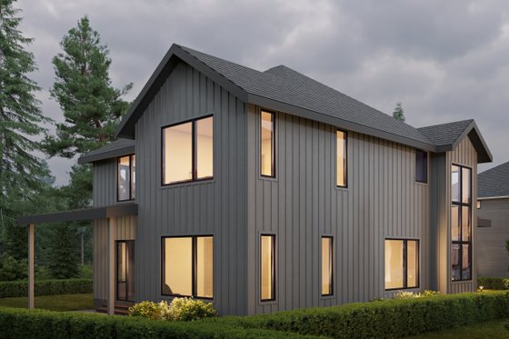 Exterior - Other Elevation 1 for Farmhouse House Plan #1066-249 - 5 bed, 4.5 bath