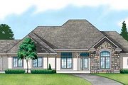 Traditional Style House Plan - 5 Beds 4 Baths 3708 Sq/Ft Plan #67-268 