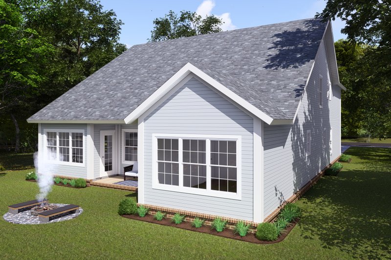 Dream House Plan - Exterior - Other Elevation 1 for Traditional House Plan #513-2196 - 4 bed, 3.5 bath