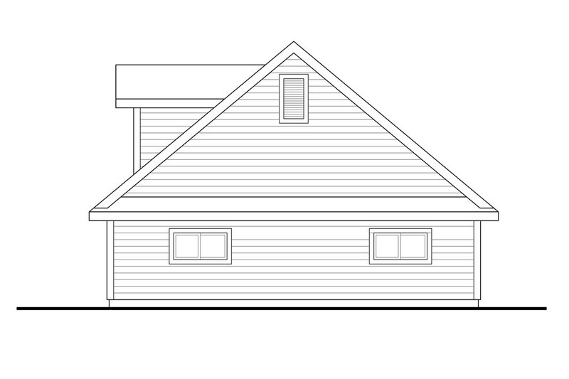 Home Plan - Exterior - Other Elevation 1 for Country House Plan #124-1102, 0 bath