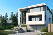 Contemporary Style House Plan - 5 Beds 4 Baths 5889 Sq/Ft Plan #1066-133 