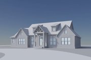 Farmhouse Style House Plan - 3 Beds 3.5 Baths 2881 Sq/Ft Plan #430-408 Exterior 