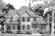 Traditional Style House Plan - 4 Beds 3.5 Baths 3013 Sq/Ft Plan #41-172 