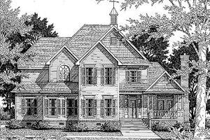 Traditional Exterior - Front Elevation Plan #41-172