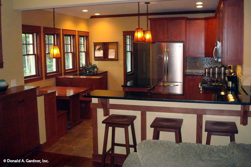 Architectural House Design - Interior - Kitchen for Bungalow House Plan #929-38 - 3 bed, 2.5 bath