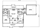 Farmhouse Style House Plan - 4 Beds 2.5 Baths 2523 Sq/Ft Plan #17-2284 