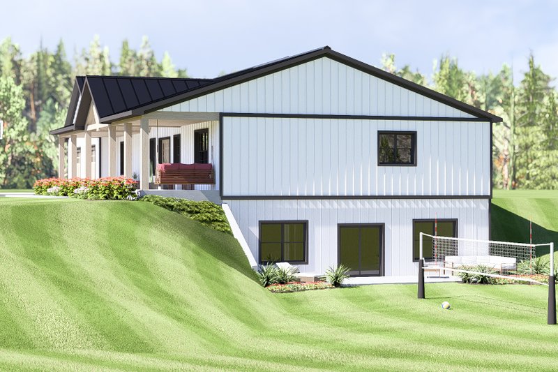 House Design - Exterior - Other Elevation 1 for Farmhouse House Plan #1064-366 - 3 bed, 2.5 bath