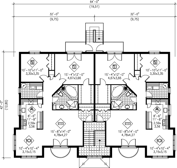 Home Plan - European Floor Plan - Other Floor Plan #25-307