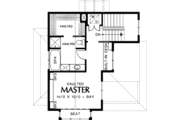Craftsman Style House Plan - 1 Beds 2 Baths 1105 Sq/Ft Plan #48-370 