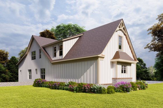 Exterior - Other Elevation 1 for Craftsman House Plan #54-417 - 3 bed, 3.5 bath