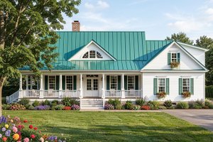 Dream House Plan - Country Photo Plan #137-371