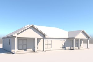 Exterior - Front Elevation 4 for Traditional House Plan #430-314 - 4 bed, 4 bath