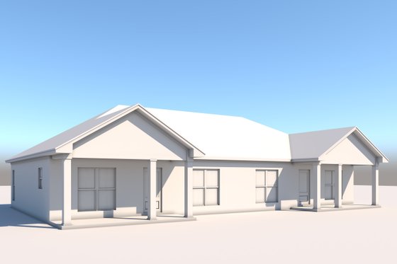 Exterior - Front Elevation 4 for Traditional House Plan #430-314 - 4 bed, 4 bath