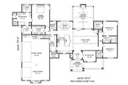European Style House Plan - 4 Beds 3.5 Baths 3445 Sq/Ft Plan #932-11 