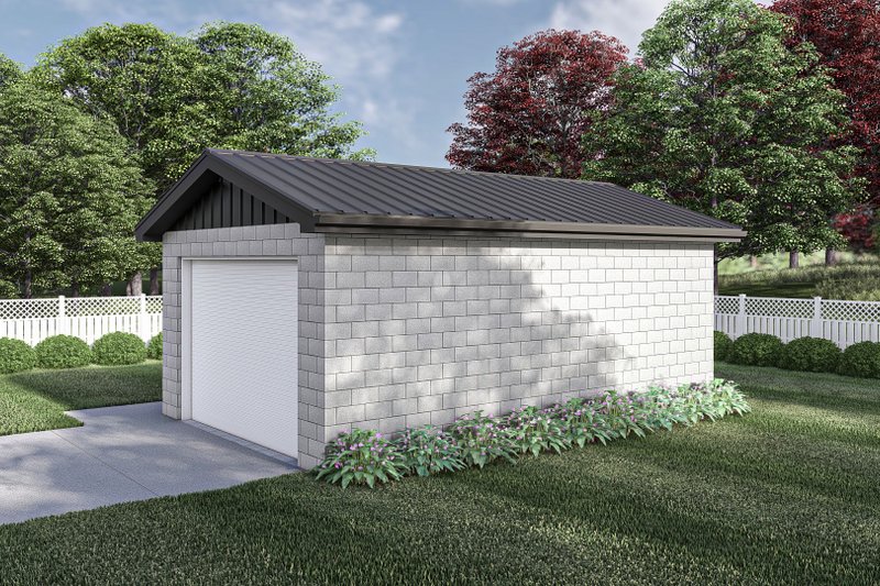 Dream House Plan - Exterior - Other Elevation 1 for Traditional House Plan #455-442, 0 bath