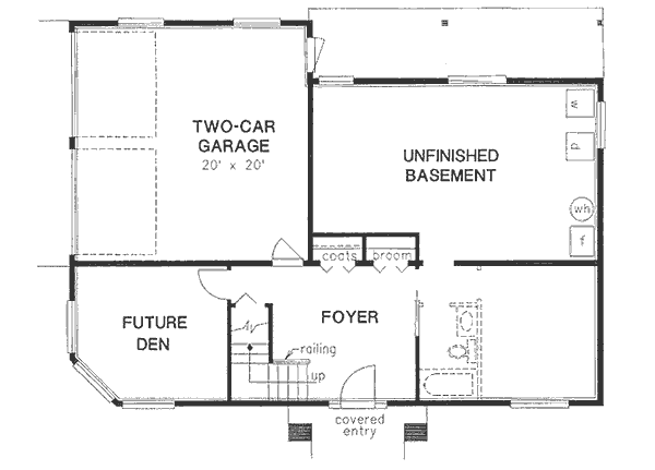 House Design - European Floor Plan - Main Floor Plan #18-9218