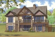 Traditional Style House Plan - 4 Beds 4.5 Baths 3697 Sq/Ft Plan #923-11 