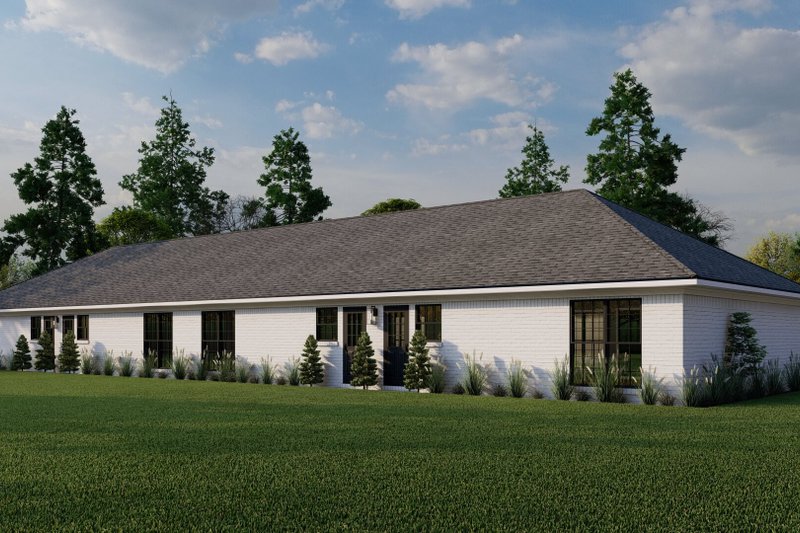 House Plan Design - Exterior - Other Elevation 2 for Traditional House Plan #923-397 - 2 bed, 1 bath