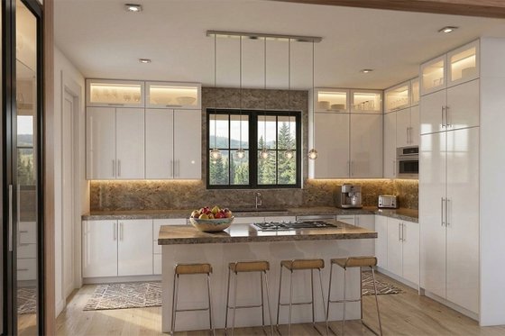 Interior - Kitchen for Farmhouse House Plan #928-355 - 4 bed, 3 bath