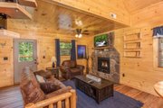 Cabin Style House Plan - 1 Beds 1 Baths 651 Sq/Ft Plan #123-115 