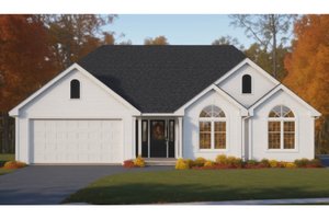 Traditional Exterior - Front Elevation Plan #3-327