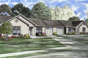 Ranch Exterior - Front Elevation Plan #17-553