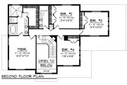 Craftsman Style House Plan - 4 Beds 3 Baths 2588 Sq/Ft Plan #70-1226 
