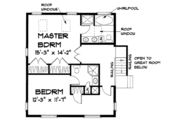 Modern Style House Plan - 3 Beds 3 Baths 1922 Sq/Ft Plan #75-169 