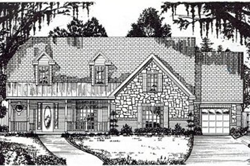 Traditional Style House Plan - 5 Beds 3.5 Baths 3534 Sq/Ft Plan #62-147