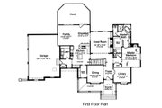 European Style House Plan - 3 Beds 2.5 Baths 2403 Sq/Ft Plan #46-485 