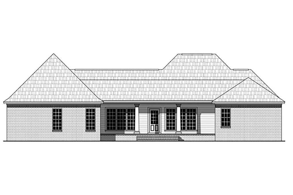 Traditional Style House Plan 4 Beds 25 Baths 2292 Sqft Plan 21 377