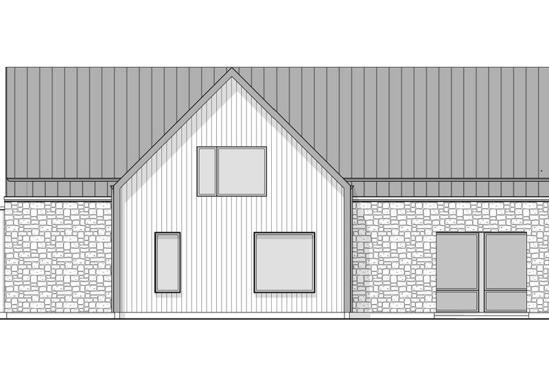 Home Plan - Exterior - Front Elevation 5 for Contemporary House Plan #1114-90 - 4 bed, 2.5 bath