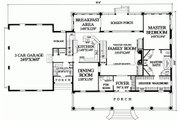 Classical Style House Plan - 3 Beds 3.5 Baths 3271 Sq/Ft Plan #137-132 