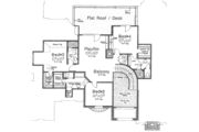 European Style House Plan - 5 Beds 5.5 Baths 4970 Sq/Ft Plan #310-521 