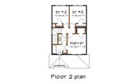 Farmhouse Style House Plan - 3 Beds 1.5 Baths 1087 Sq/Ft Plan #79-124 