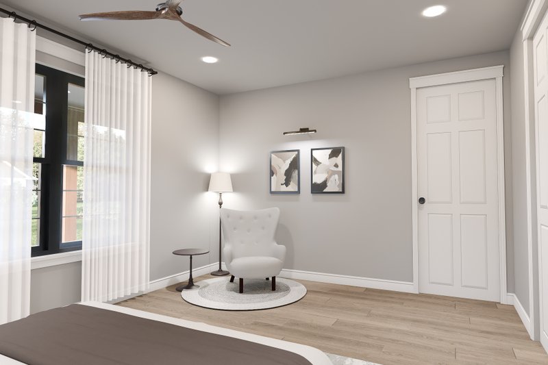 House Design - Interior - Bedroom 1 for Farmhouse House Plan #932-1195 - 3 bed, 3.5 bath