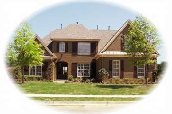 Exterior - Front Elevation for Traditional House Plan #81-1042 - 4 bed, 3.5 bath