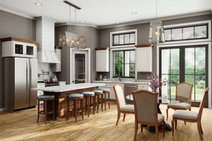 Interior - Kitchen for Farmhouse House Plan #44-265 - 3 bed, 2 bath