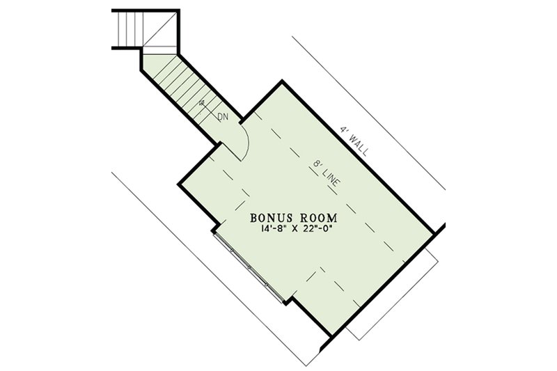 Dream House Plan - Floor Plan - Upper Floor for European House Plan #17-2556 - 4 bed, 3.5 bath