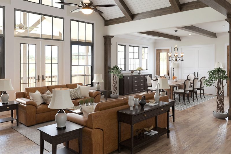 House Design - Interior - Other 1 for Farmhouse House Plan #54-570 - 4 bed, 4.5 bath