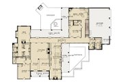 European Style House Plan - 5 Beds 4.5 Baths 4455 Sq/Ft Plan #36-475 