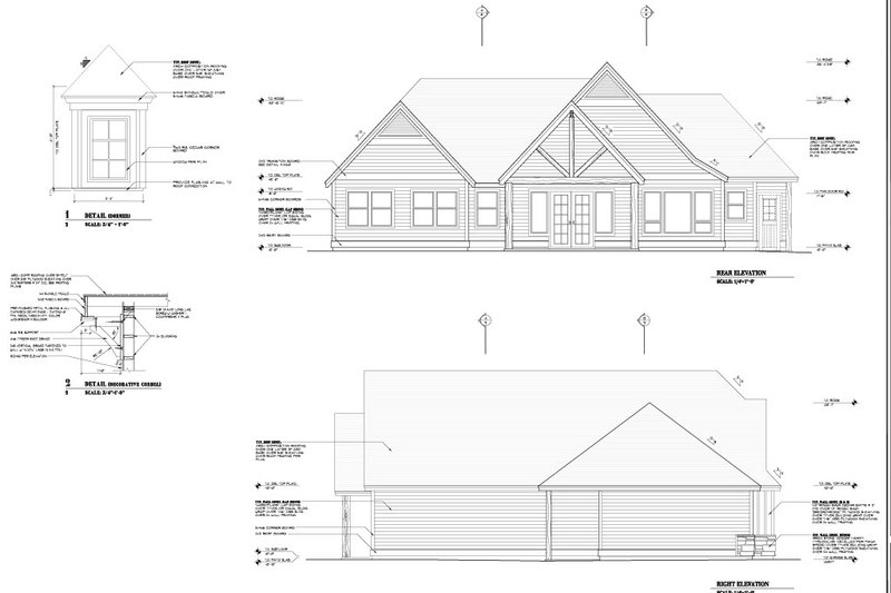 House Design - Exterior - Other Elevation 1 for Craftsman House Plan #53-677 - 3 bed, 2.5 bath