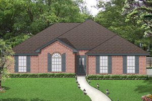 Traditional Exterior - Front Elevation Plan #84-560