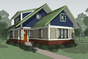 Craftsman Exterior - Other Elevation Plan #454-13