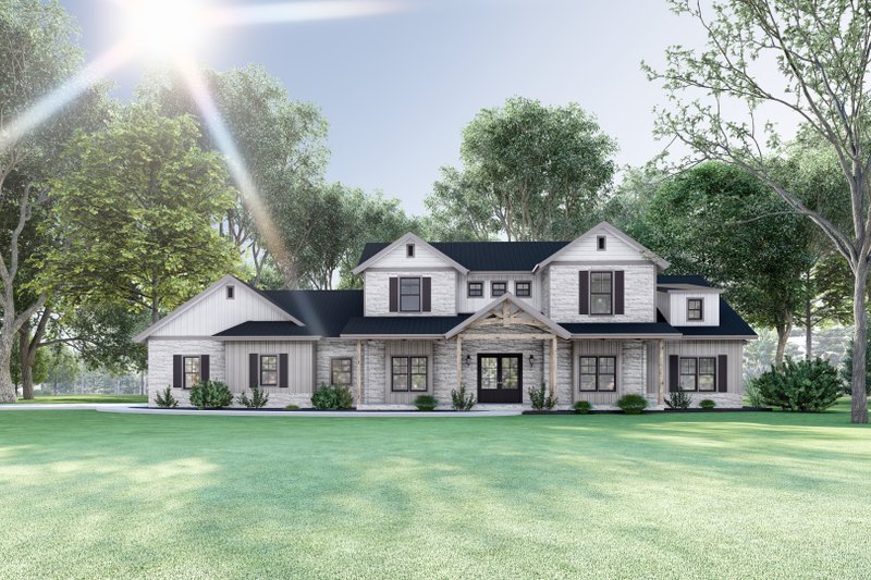 House Plan Design - Photo 14 for Farmhouse House Plan #1109-15 - 5 bed, 3 bath